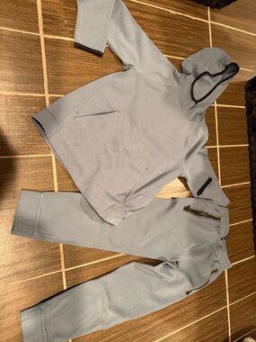 Old Navy Kids Blue Hoodie and Jogger Set